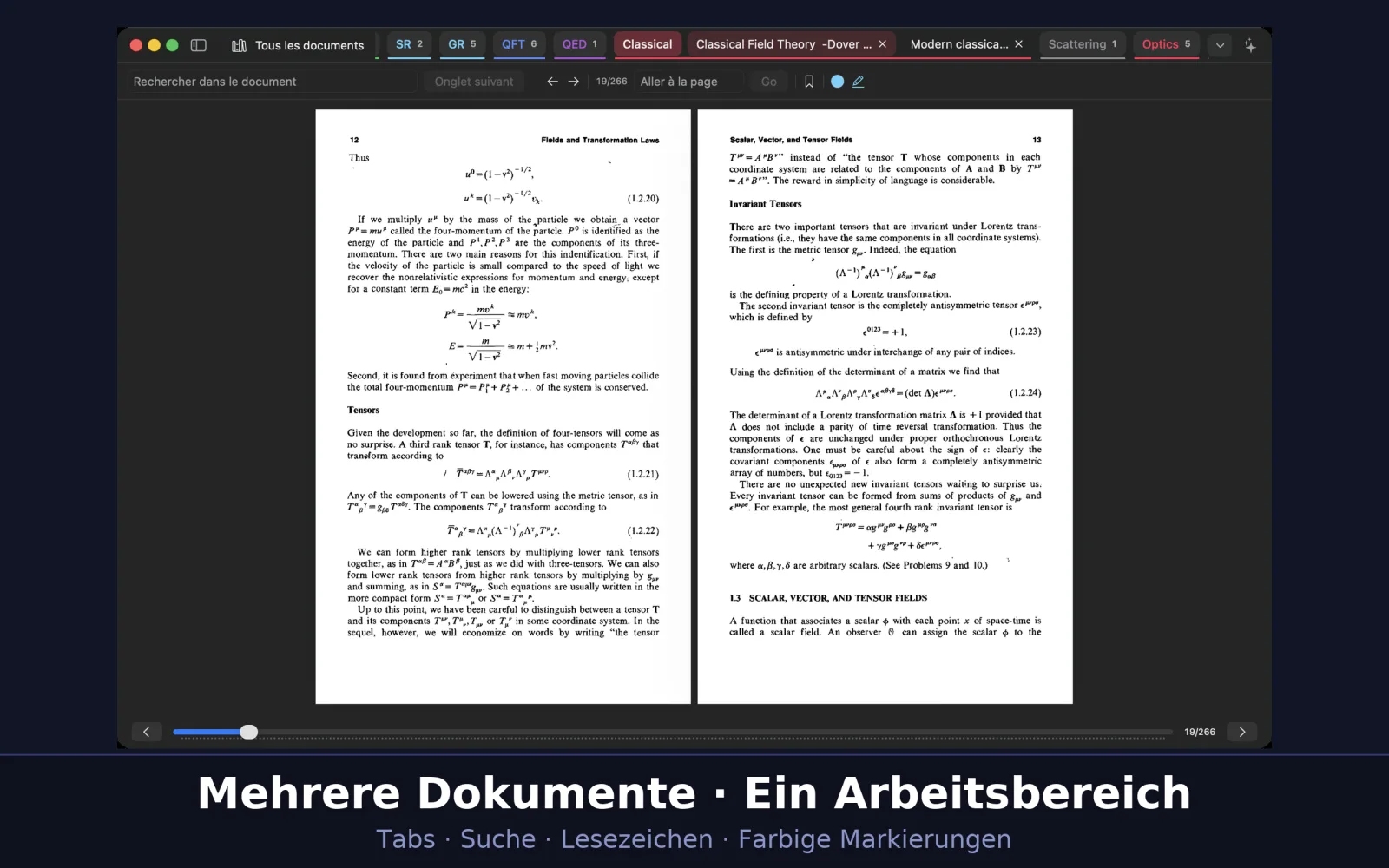 Bildschirmfoto von UniReader
