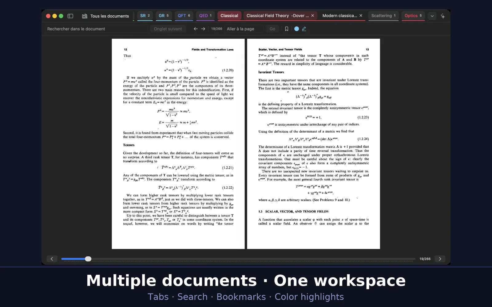 Screenshot of UniReader