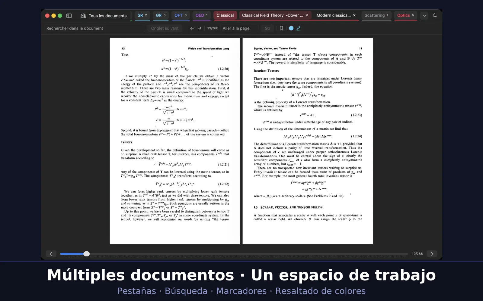 Captura de pantalla de UniReader